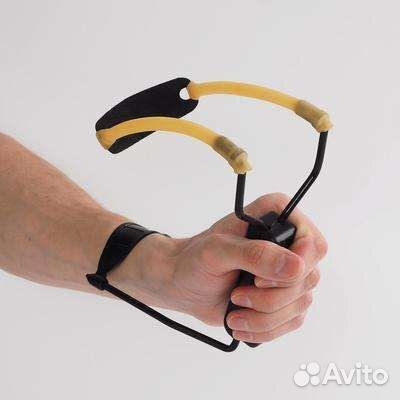 Рогатка, рукоять со складным упором