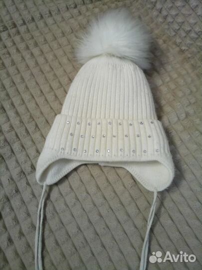 Шапка зимняя для девочки
