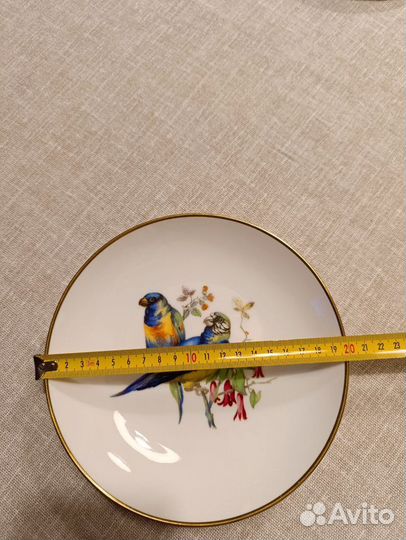 Тарелка декоративная винтаж