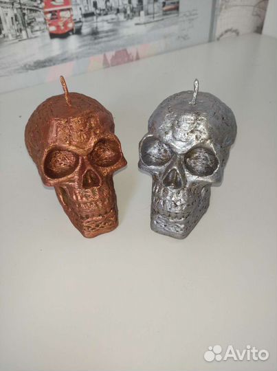 Свеча череп