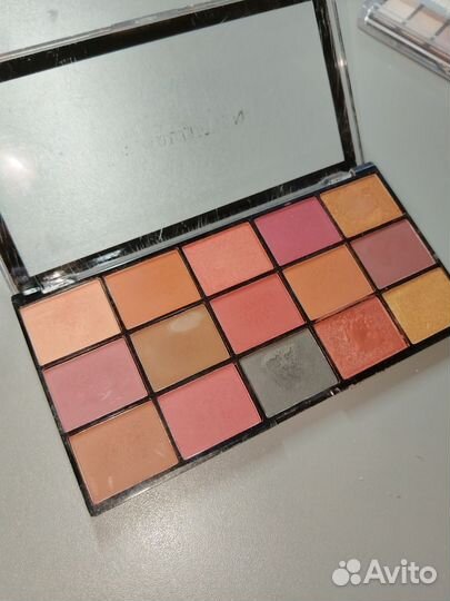 Тени для век makeup revolution и estrade