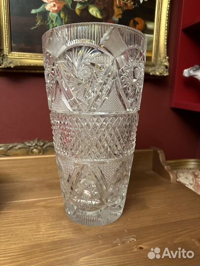 Ваза хрустальная СССР