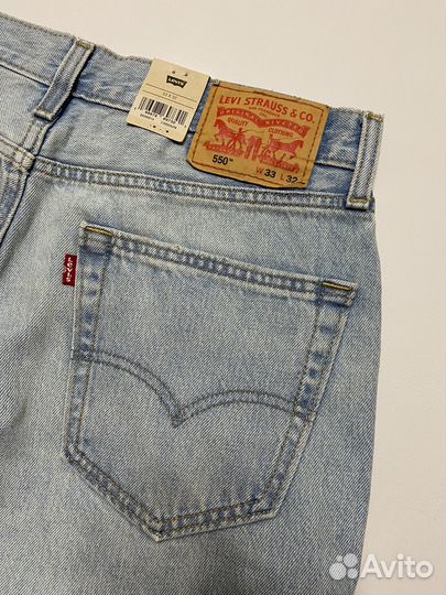 Джинсы levis 550 relaxed fit оригинал