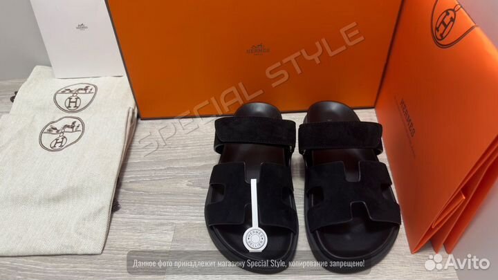 Шлёпанцы женские Hermes Chypre