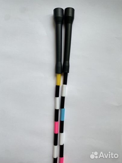 Бисерная скакалка с тяжелым бисером