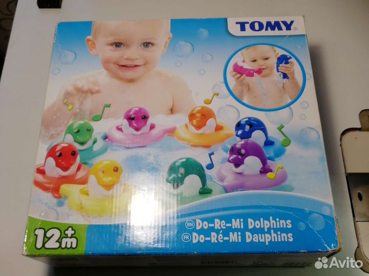 Игрушки для купания дельфины