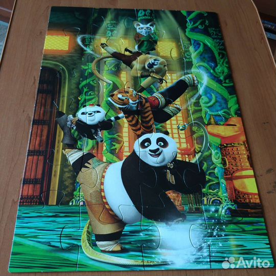 Пазлы Макси 24 шт Кунг-фу Панда
