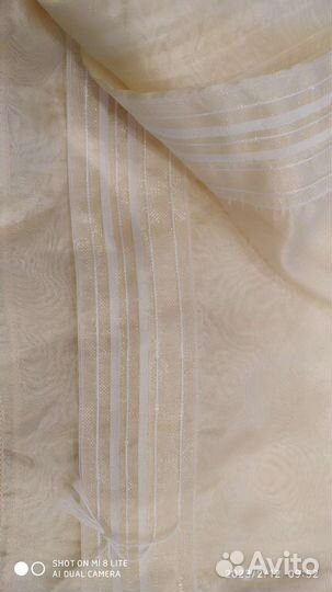 Тюль из органзы новый