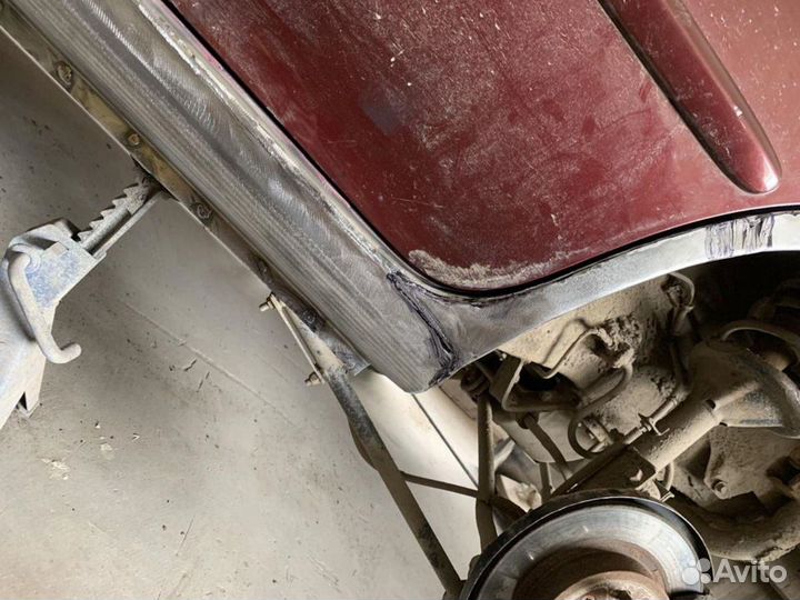 Ремонтный порог левый Chevrolet Niva кузовной