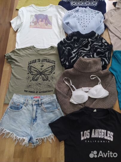 Одежда пакетом для девочки 11-12 лет