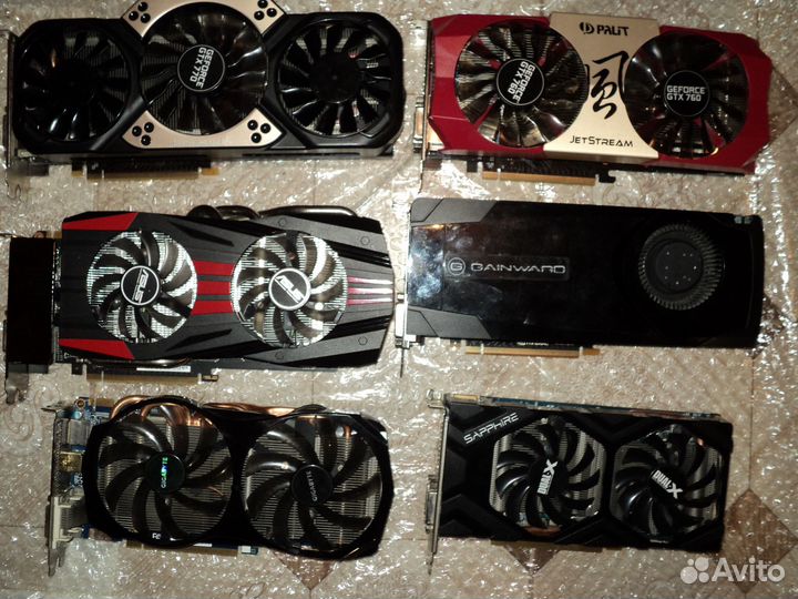Игровые видеокарты GTX770-GTX650TI