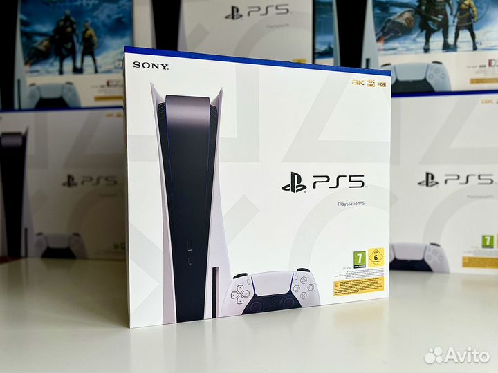 Sony playstation 5 Ростест гарантия+чек+игры
