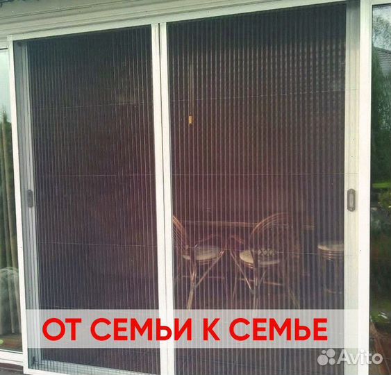 Москитные сетки (плисе)