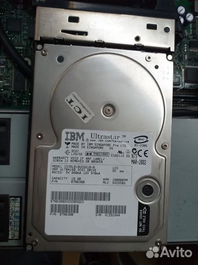 HDD IBM UltraStar IC35L018UCD210-0
