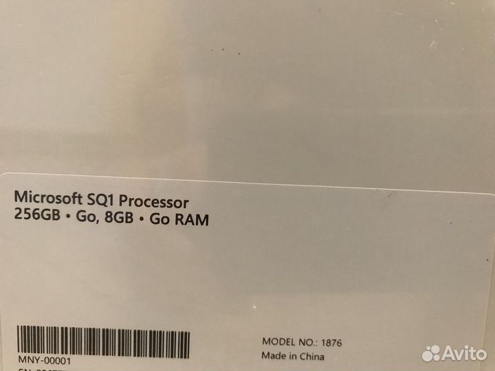 Surface PRO X LTE (4G) 8GB 256GB (новые)