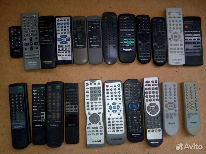 Пульты д/у на разную технику