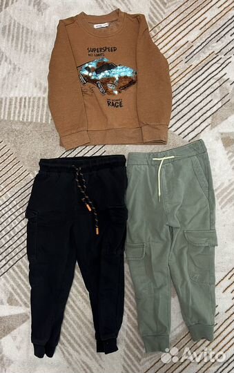 Одежда пакетом на мальчика 98-104