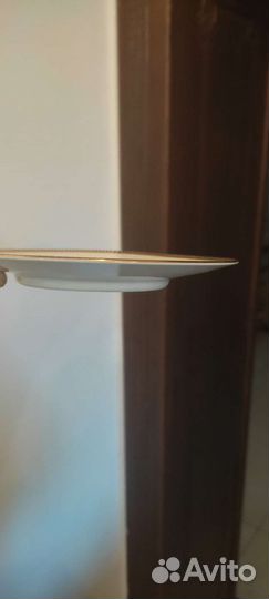 Блюдце Бавария костяной фарфор