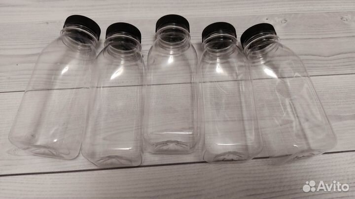 Бутылочки платиковые 250мл 10 штук