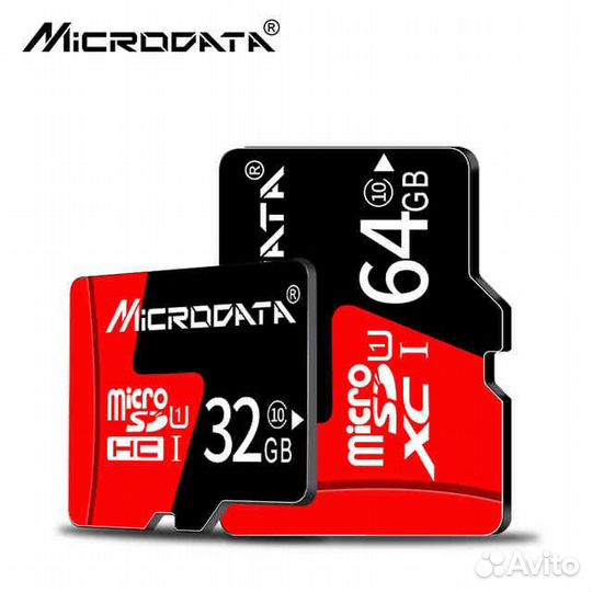 Карта памяти MicroSD 16,32,64,128Gb
