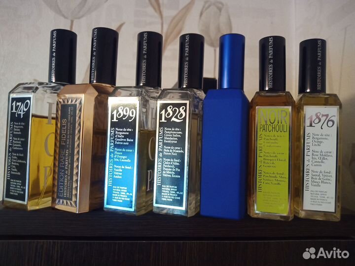 Histoires DE parfums 1828, 1899, 1740, Blue Bottle