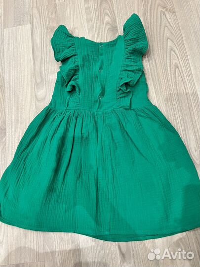 Детское муслиновое платье 122