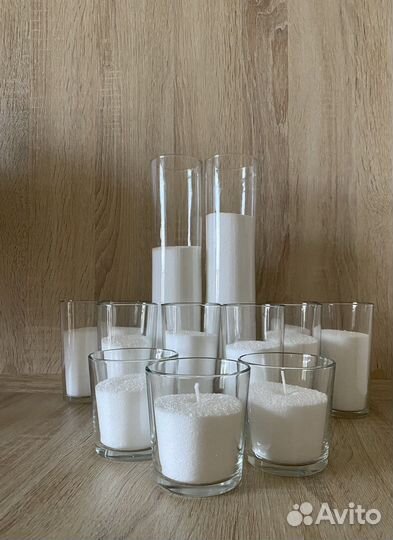 Насыпные свечи/аренда