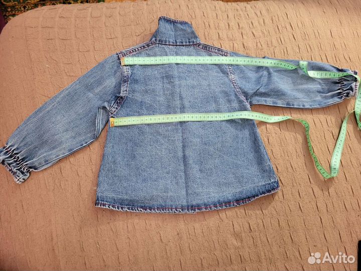 Джинсовая куртка для девочки