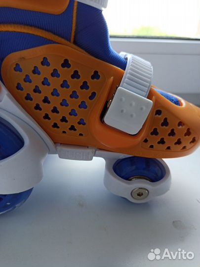 Роликовые коньки детские раздвижные