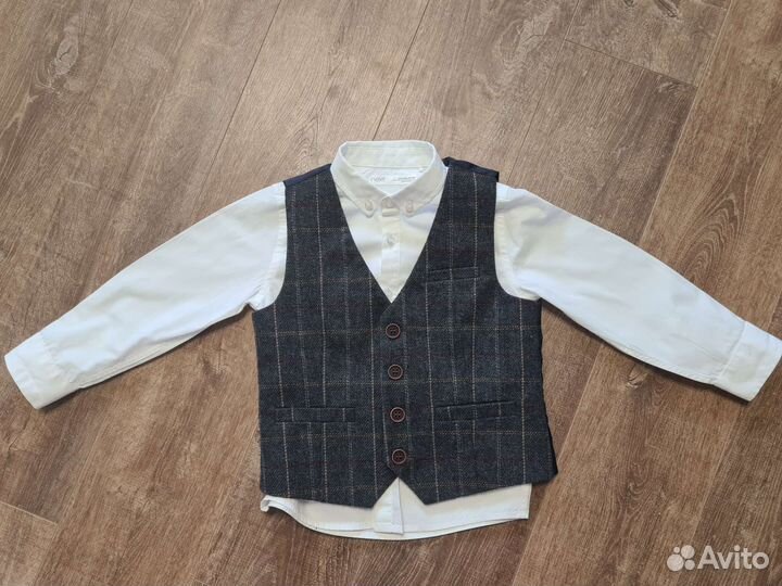 Рубашка с жилеткой Next