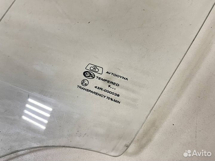 Стекло двери передней левой Daewoo Matiz M100/M150