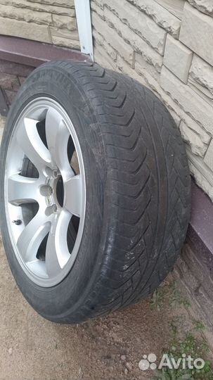 Продажа литых дисков R-20 c летней б/у резиной 265
