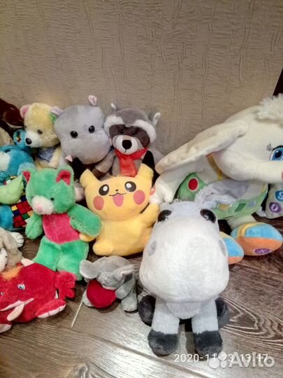 Мягкие игрушки пакетом