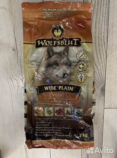 Корм для собак wolfsblut