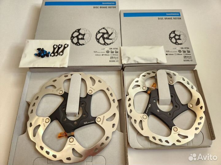 Тормозные диски Shimano sm-rt86(6 болтов)