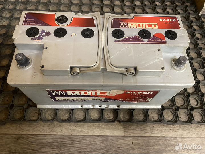 Аккумулятор 100 ач бу