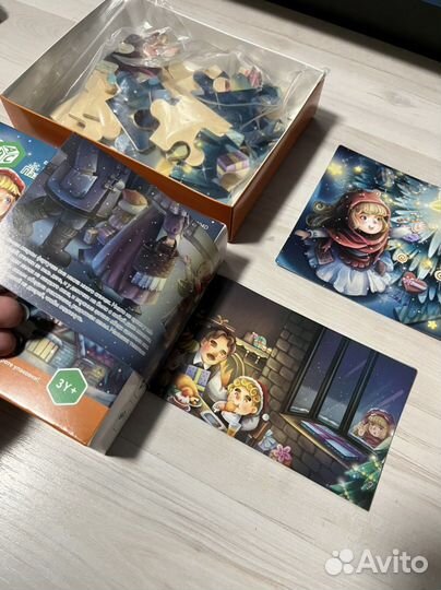 Деревянные пазлы abc (elc)