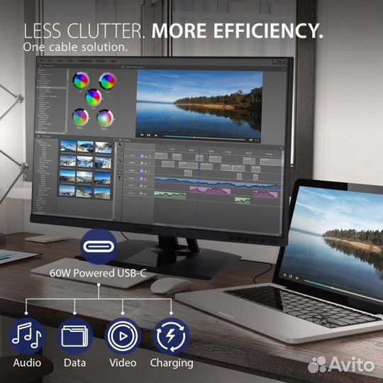 Дизайнерский монитор ViewSonic ColorPro VP2756-4K