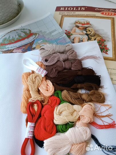 Набор для вышивания крестом риолис