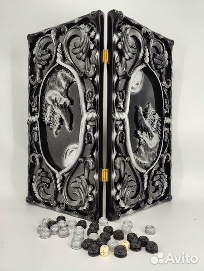 Нарды Литые Паук (скорпион)