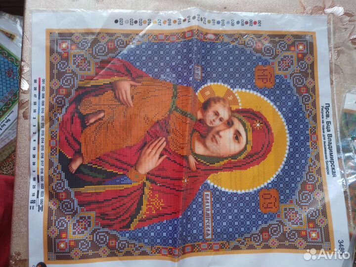 Схемы вышивки бисером