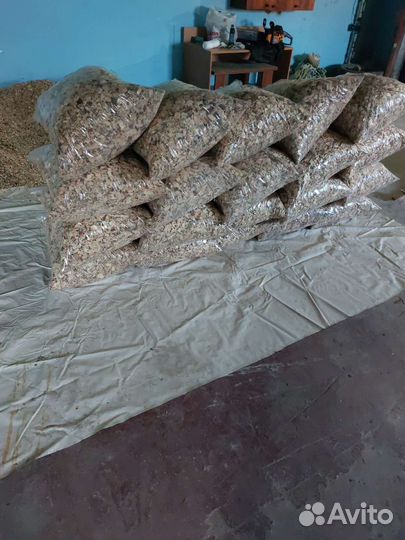 Щепа для мульчи