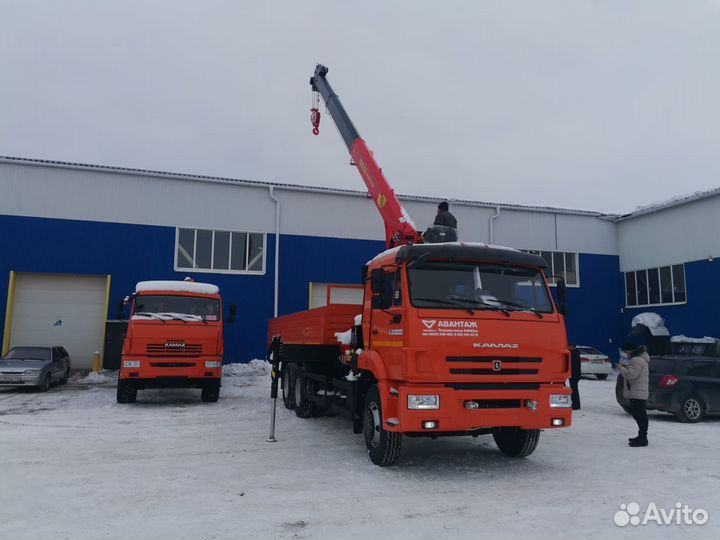 КамАЗ 65115 с КМУ, 2023