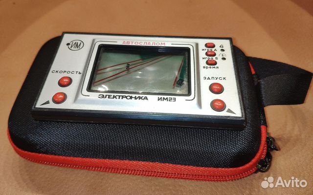 Чехол для игр серии Электроника СССР. Красная молн