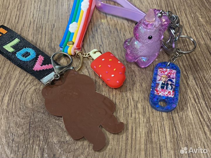Брелоки. Цена за все