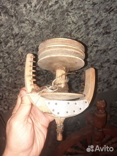 Прялка деревянная старинная