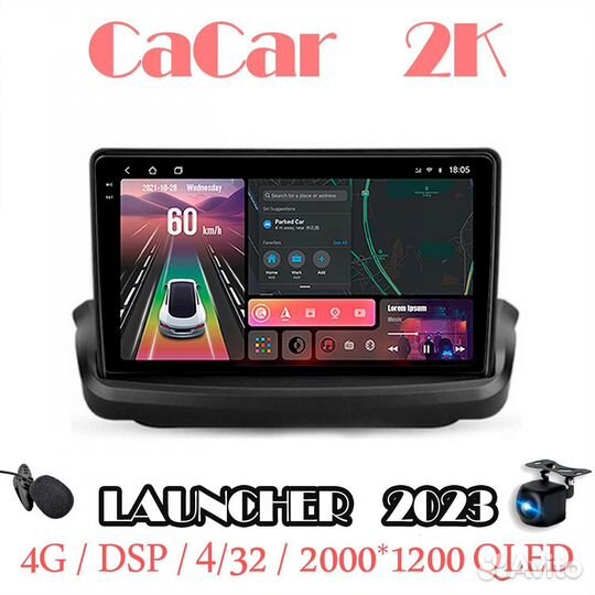 Магнитола 2К на андроиде Genesis Coupe 2009-2012