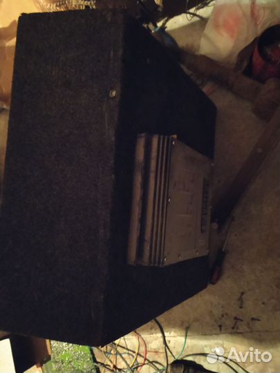 Сабвуфер и усилитель