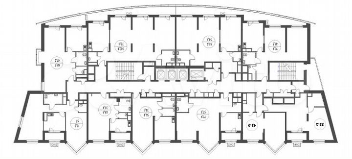 2-к. апартаменты, 52,2 м², 5/29 эт.
