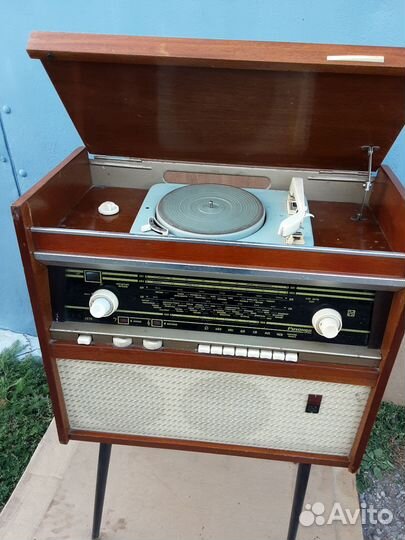 Радиола СССР ламповая